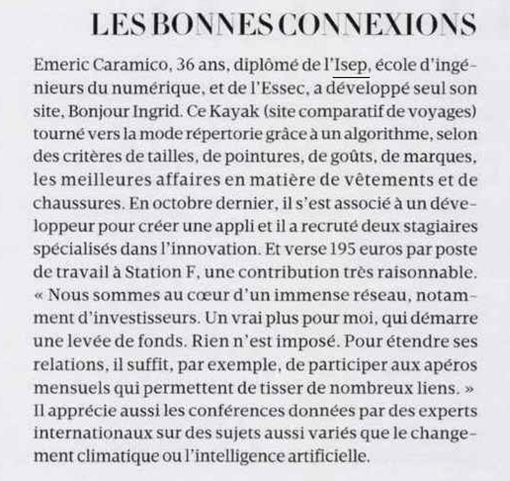 Station F - Emeric Caramico