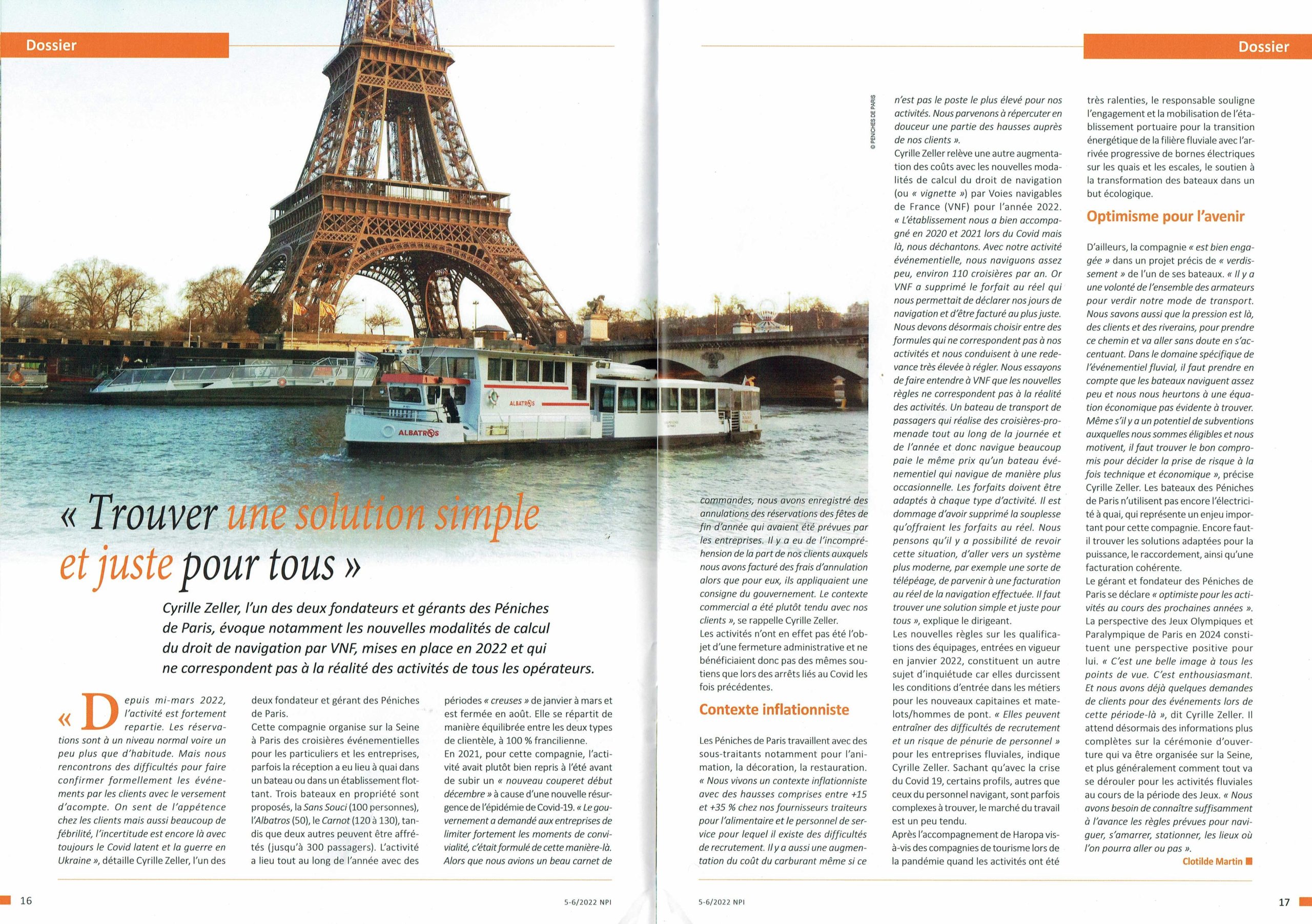 article NPI juin 2022